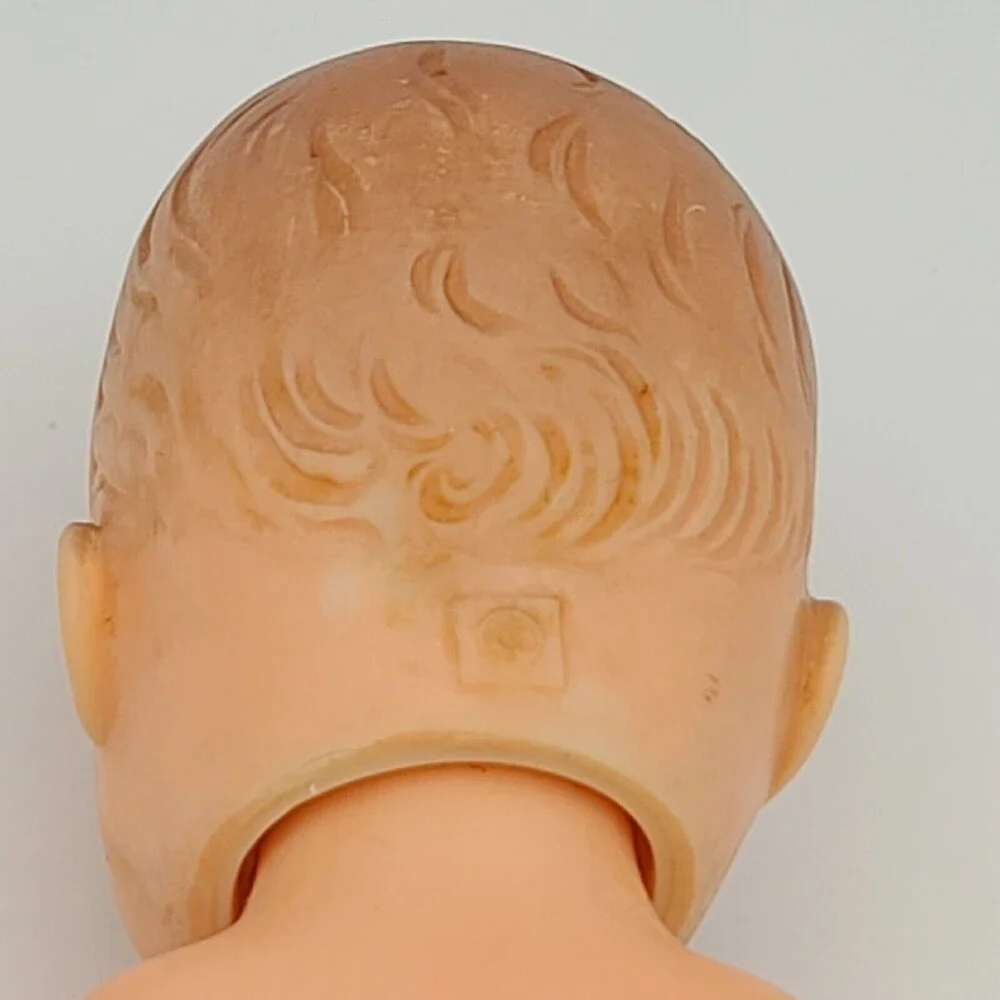 Vintage Baby Boy Doll Made in Hong Kong 6 inches Small